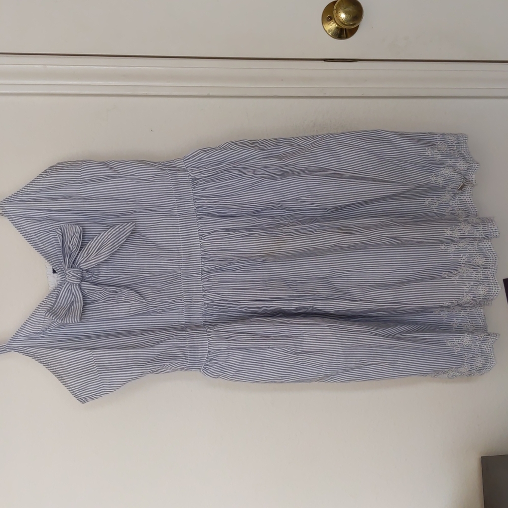 Superdry stripped sun dress M